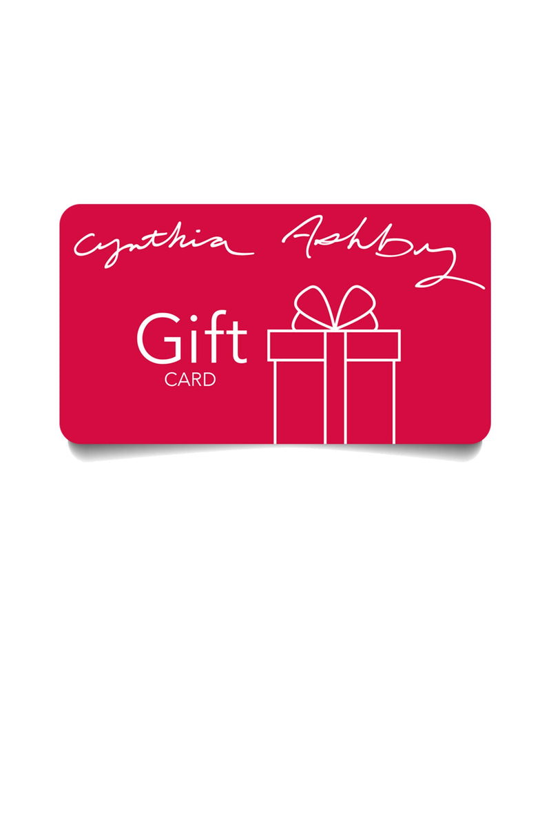 Cynthia Ashby Gift Card