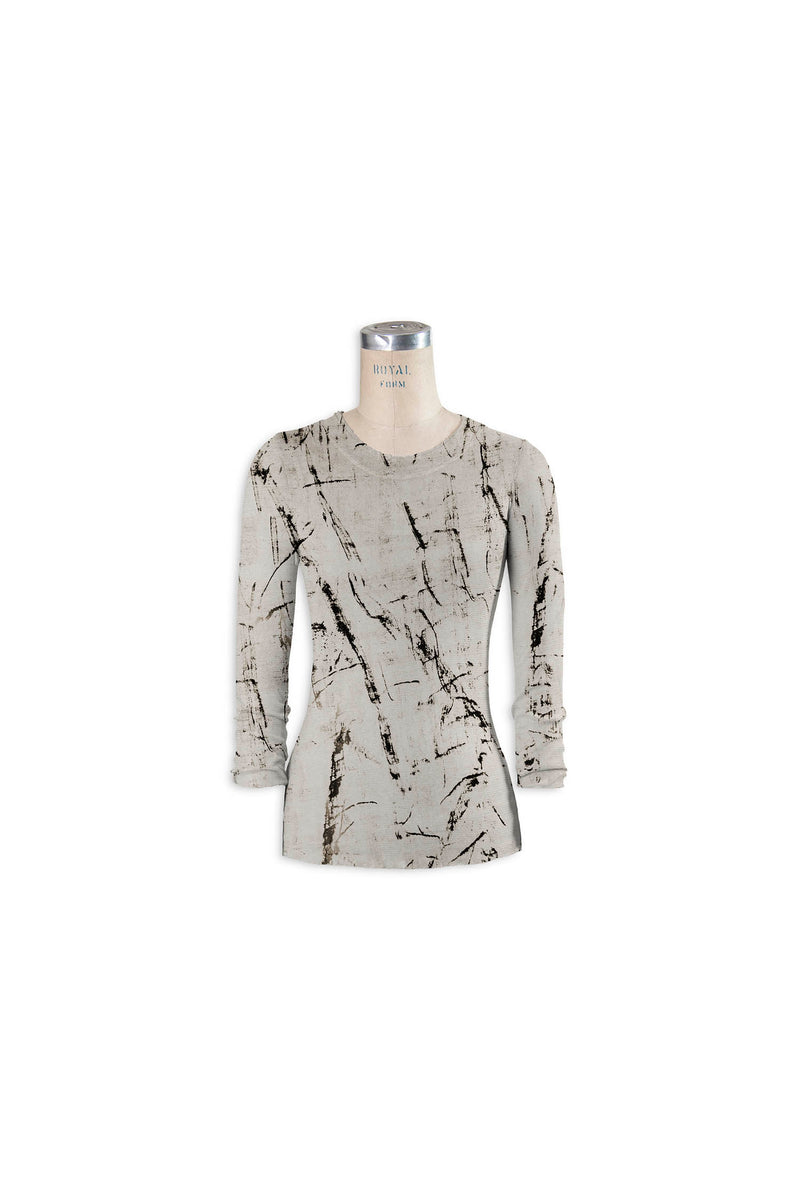 Long Sleeve Mesh Tee