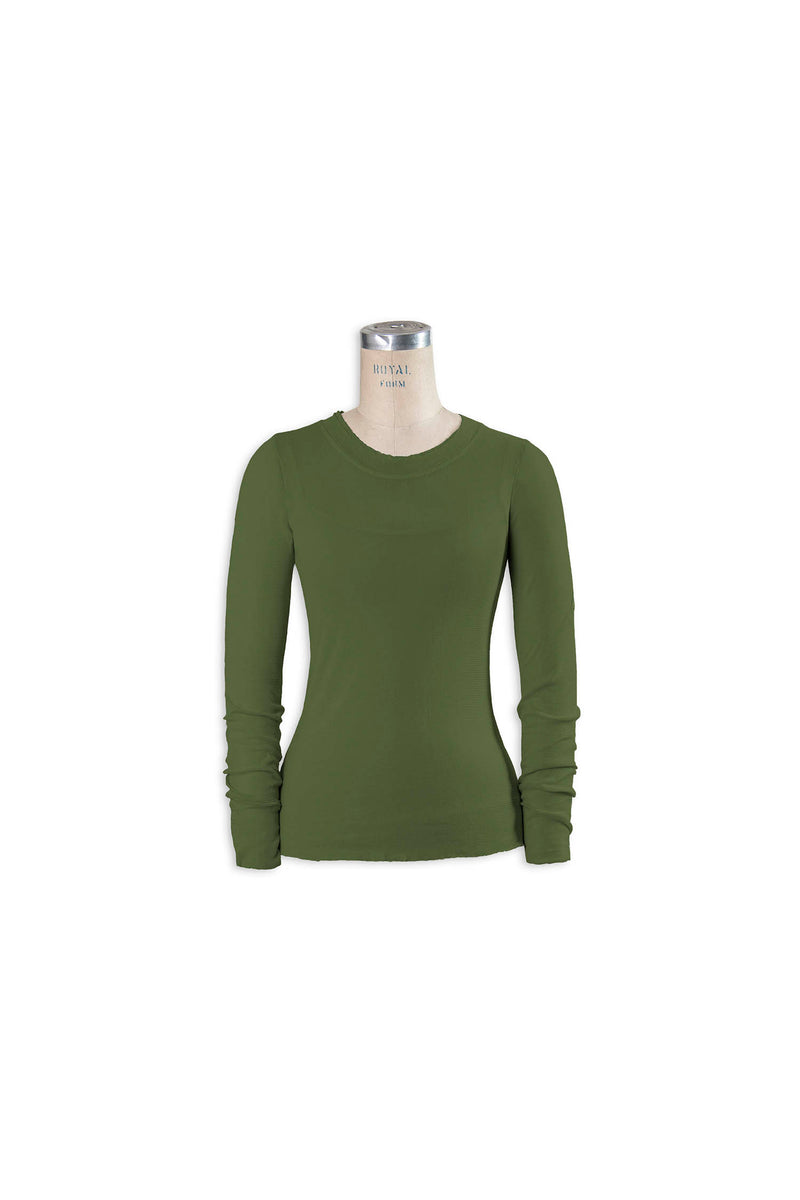 Long Sleeve Mesh Tee
