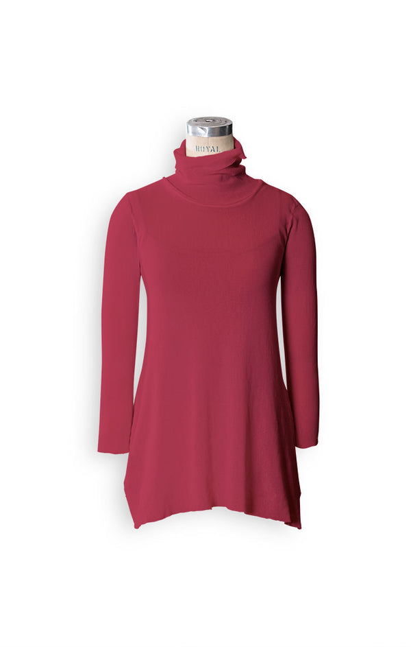 Mesh Turtleneck