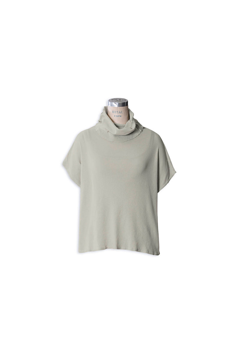 Mesh Slouch Pullover