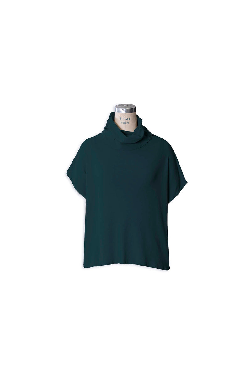 Mesh Slouch Pullover