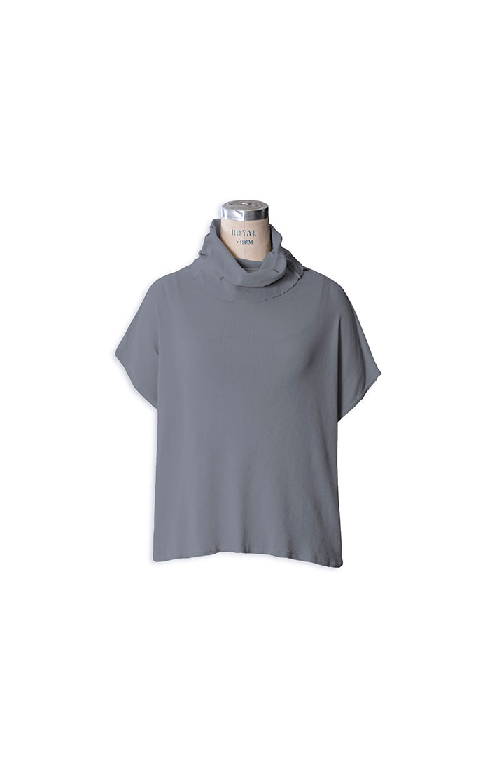 Mesh Slouch Pullover