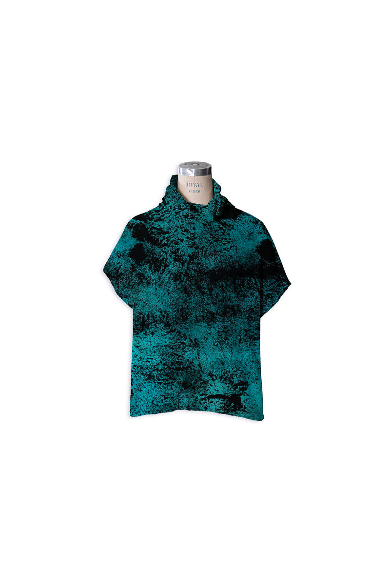 Mesh Slouch Pullover