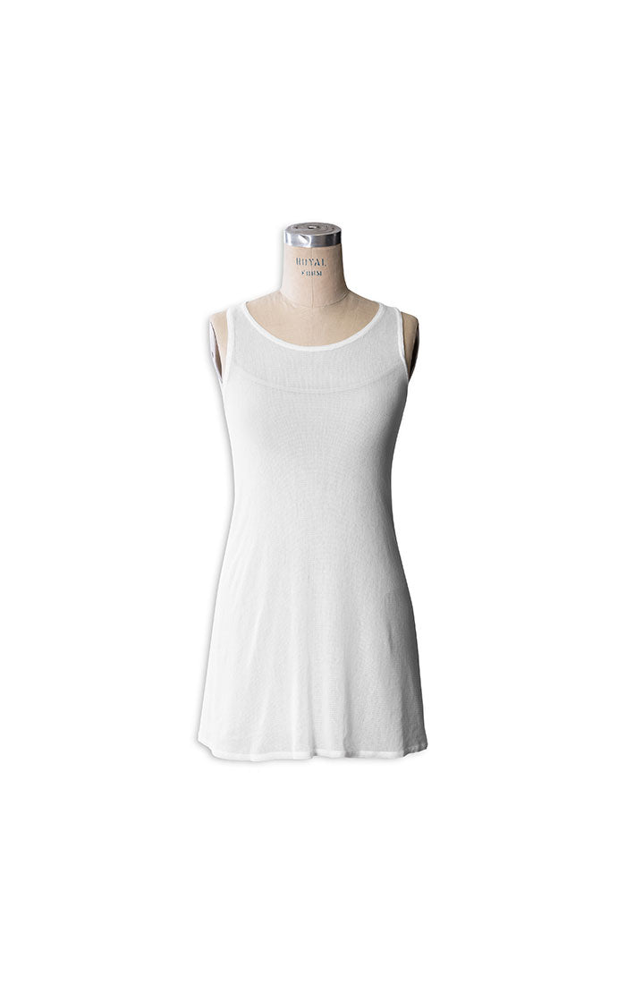 Mesh Sleeveless Tunic