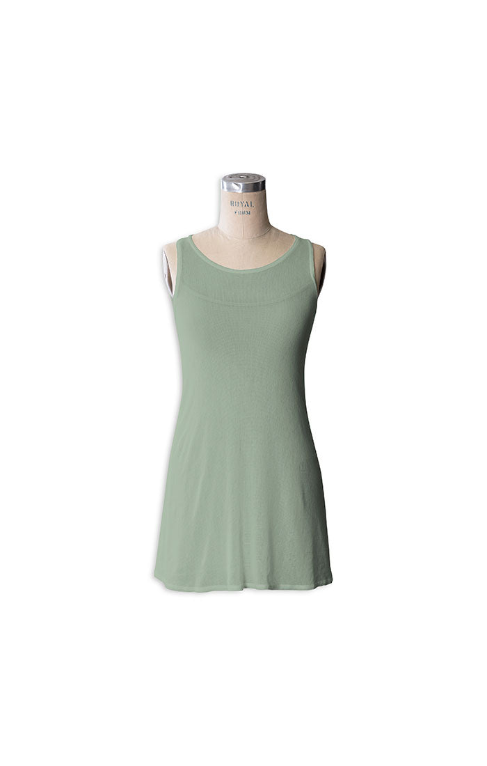 Mesh Sleeveless Tunic