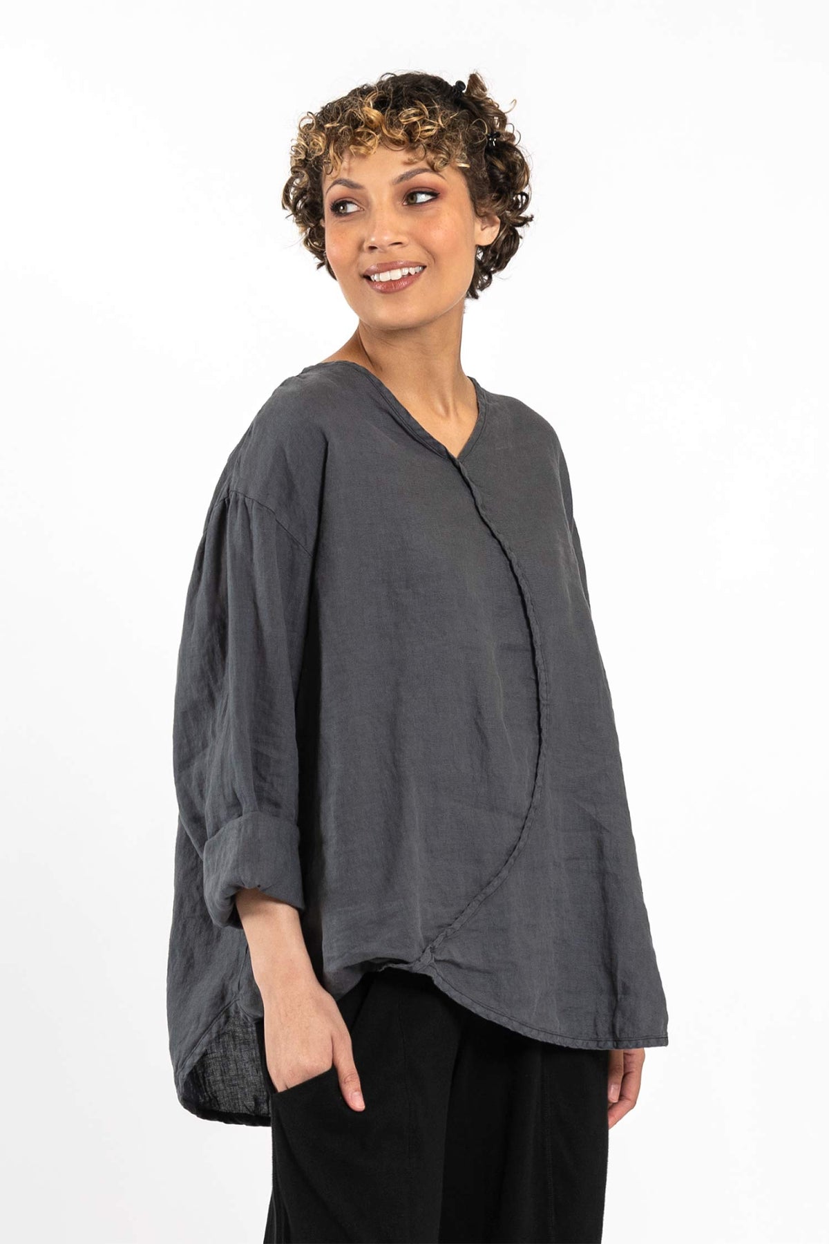 トップス bibiy CYNTHIA CROPPED BLOUSE BIBIY. MADE | CYNTHIA CROPPED BLOUSE｜Bibiy.