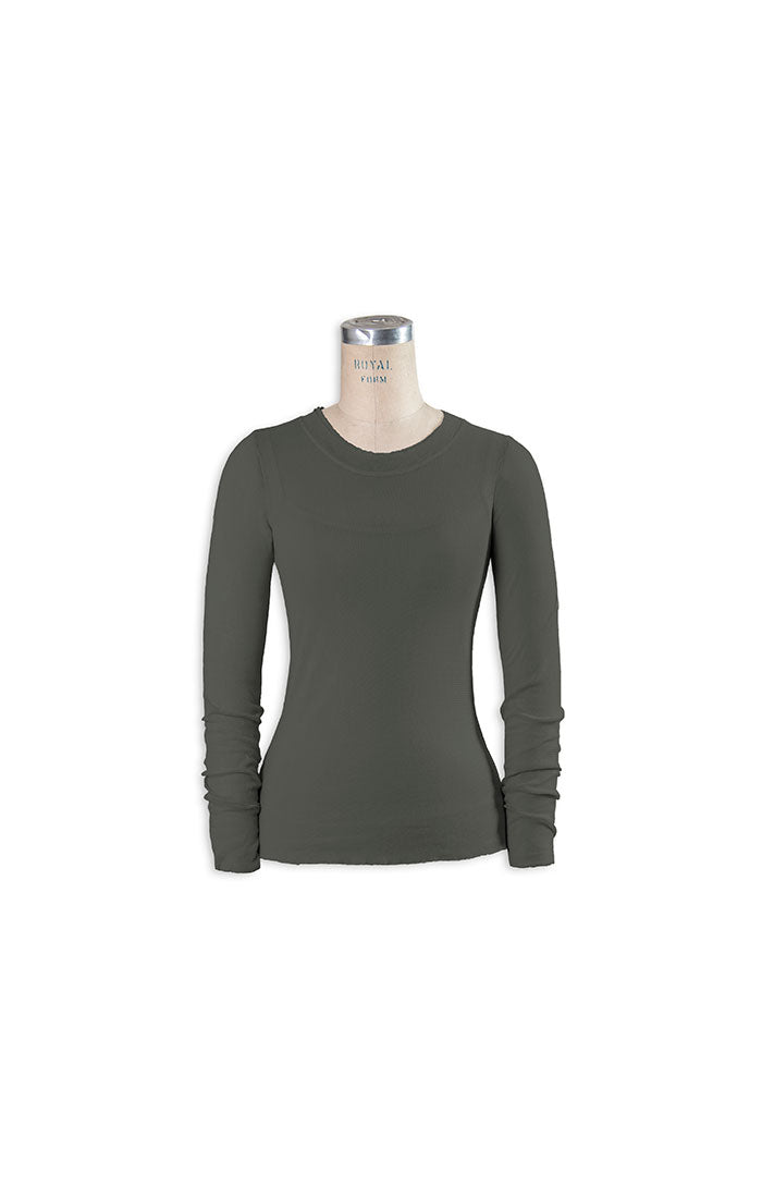 Long Sleeve Mesh Tee