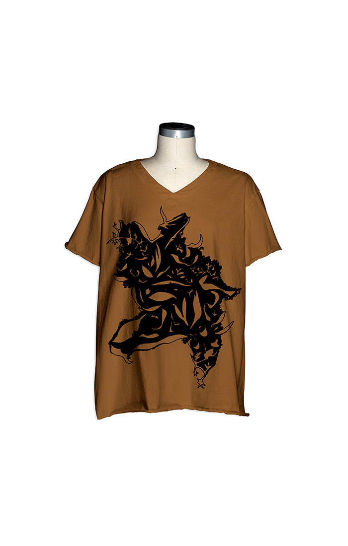 Leo V-Neck Tee