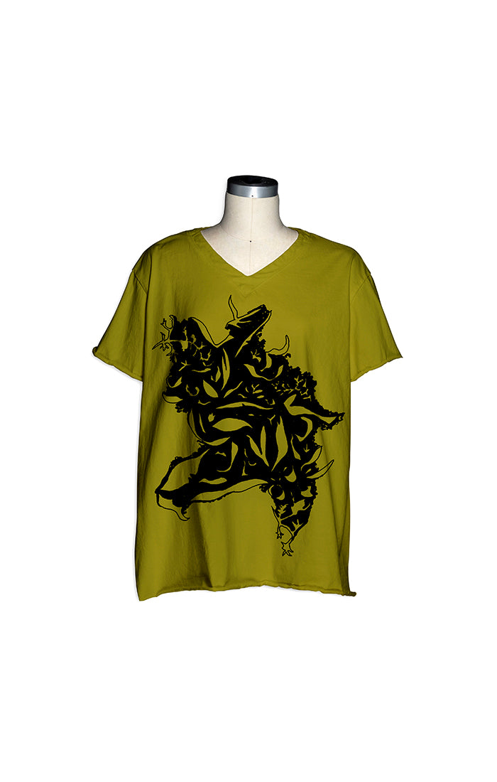 Leo V-Neck Tee