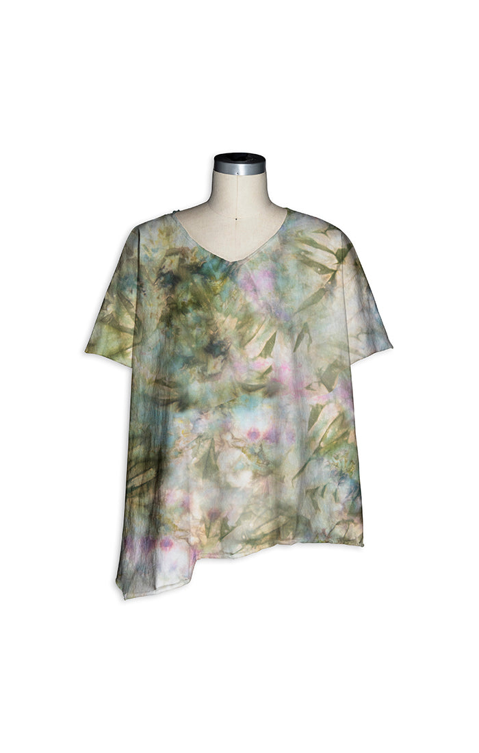Asymmetrical Petunia Tee
